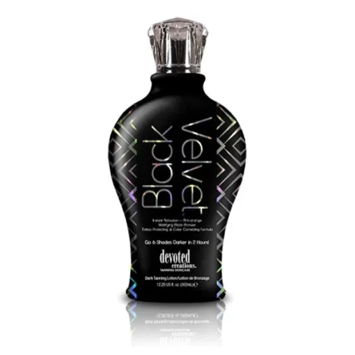 tanning lotion black velvet