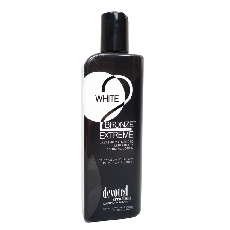 WHITE 2 BRONZE BLACK TANNING LOTION