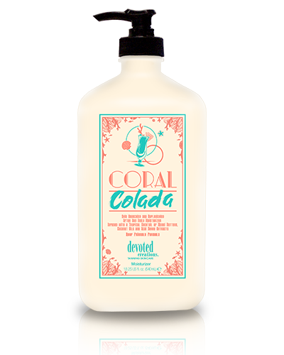 coral colada moisturizer