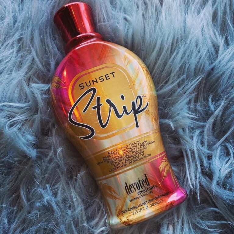 sunset strip bottle tanning lorion