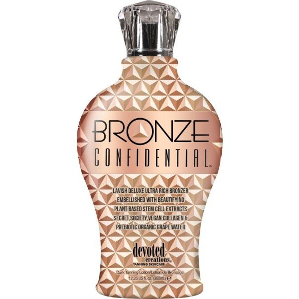 bronze confidential tanning lotion