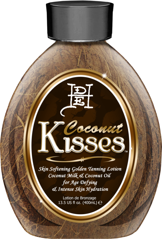COCONUT KISSES TANNING LOTION BOTTLE