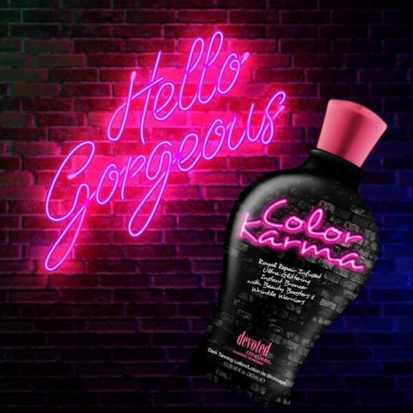color karma tanning lotion