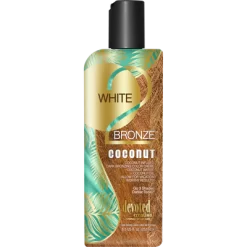 white 2 bronze coconut tanning lotion