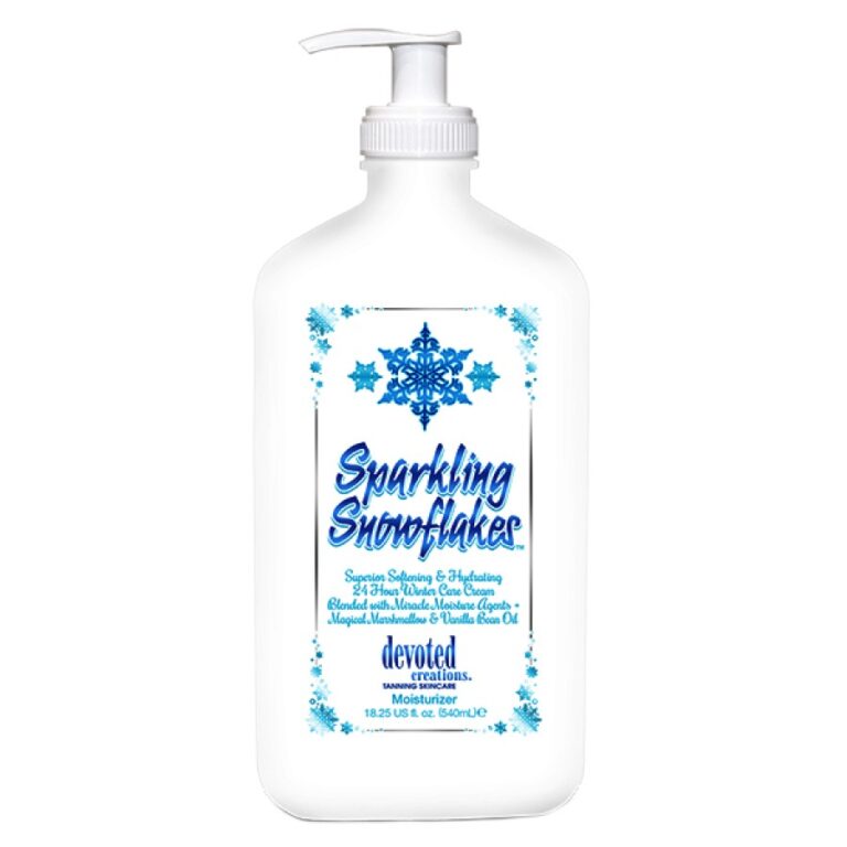sparkling snowflakes